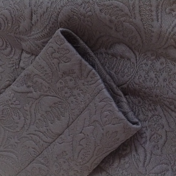 Chico's Navy Floral Jacquard Knit Topper Jacket Size US 4 - Picture 12 of 15